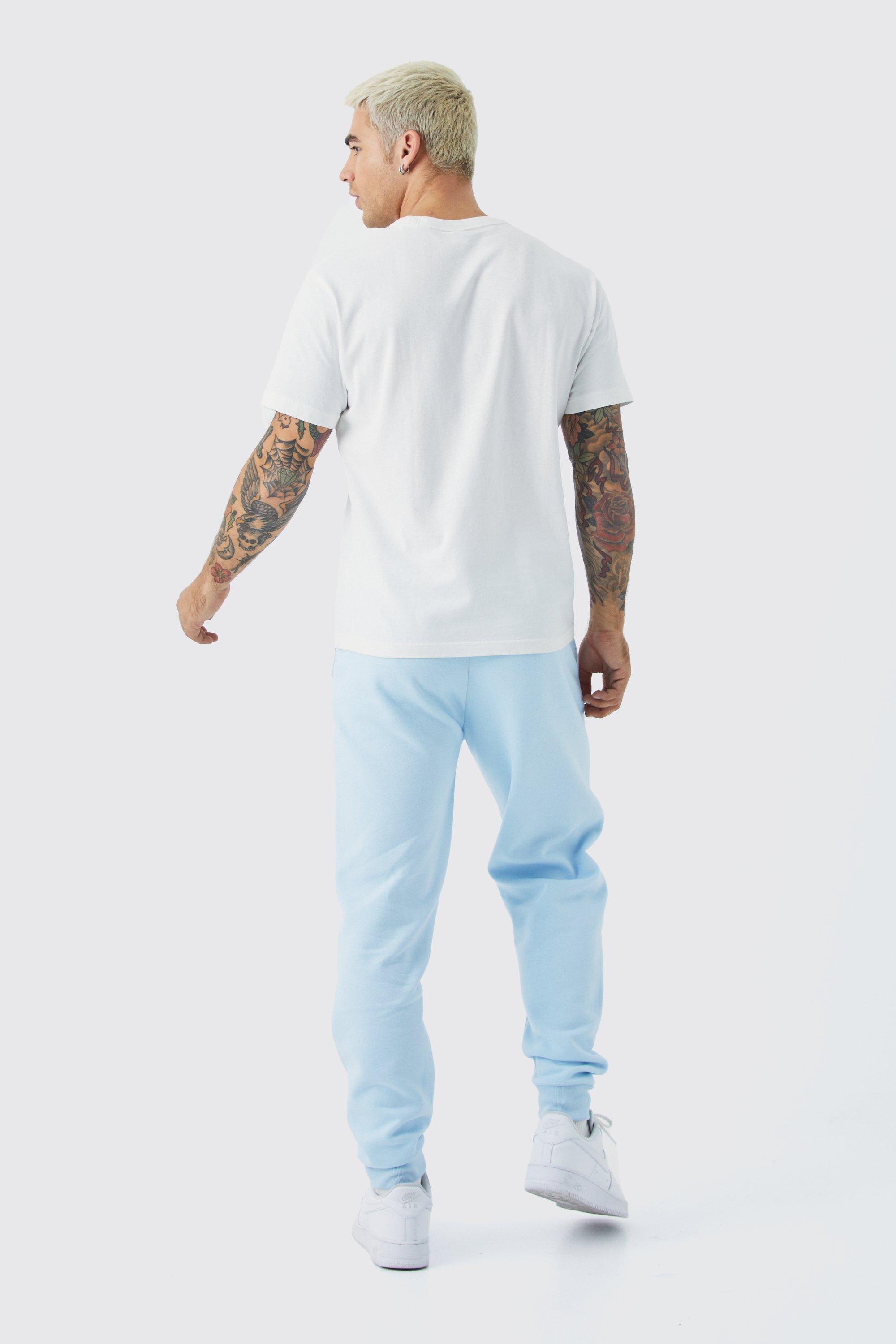 Tape best sale joggers mens